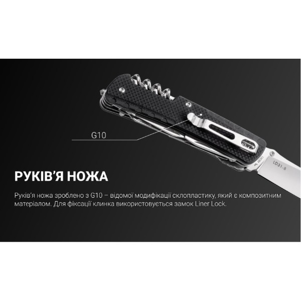Фото - Мультитул Ruike Trekker LD31-B